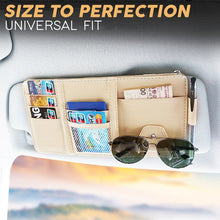 Car Sun Visor Organizer (Premium Leather 🔥)