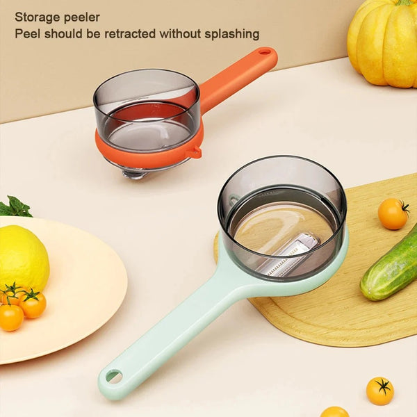 Storage Type Fruit Peeler