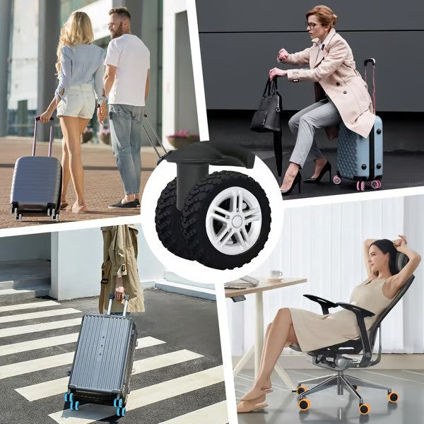 Suitcase Wheels Protection Covers (8 PCS 🔥)