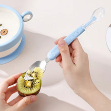 👶Double Head Baby Silicone Food Spoon