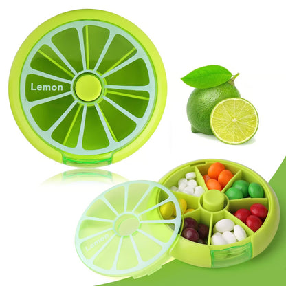 💊Colorful 7 Compartments Portable Pill Case (3 PCS 🔥)