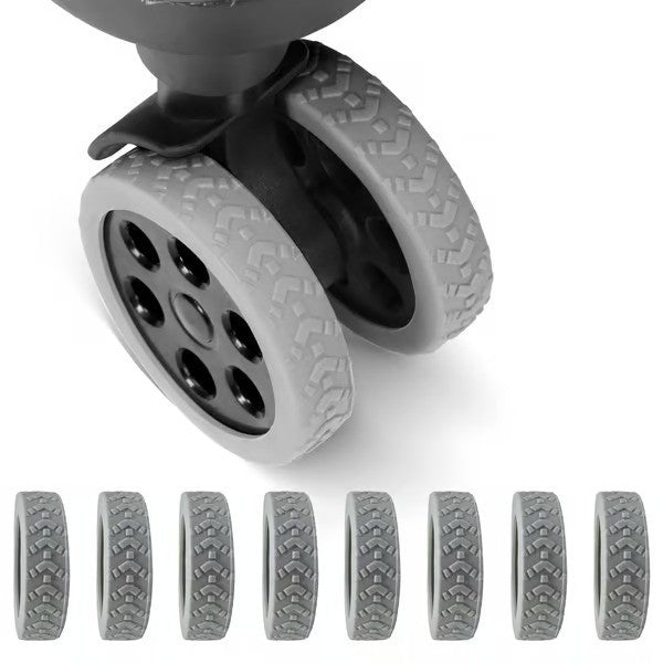 Suitcase Wheels Protection Covers (8 PCS 🔥)