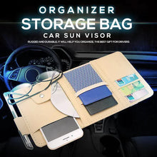 Car Sun Visor Organizer (Premium Leather 🔥)