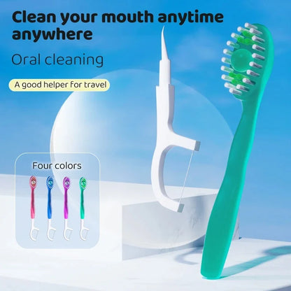 5 in 1 Disposable Mini Toothbrushes