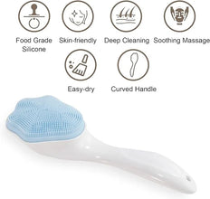 Silicone Face Scrubber Exfoliating Brush (3 PCS)