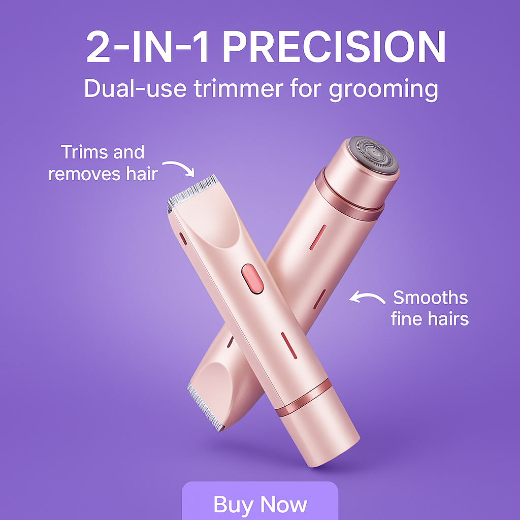 2-in-1 Women's Body Shaver