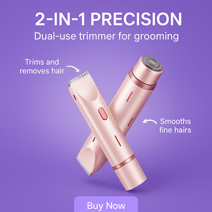 2-in-1 Women's Body Shaver