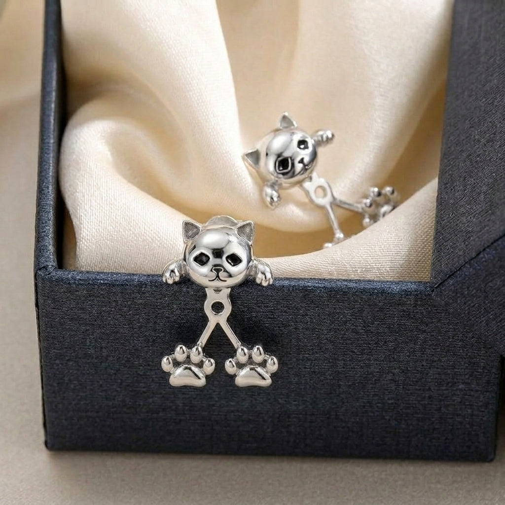 Cute Cat Paw Earrings