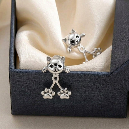 Cute Cat Paw Earrings