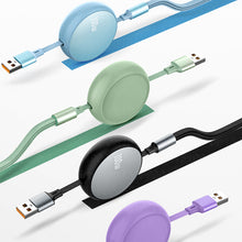 3-in-1 Retractable Charging+Data Transfer Cable