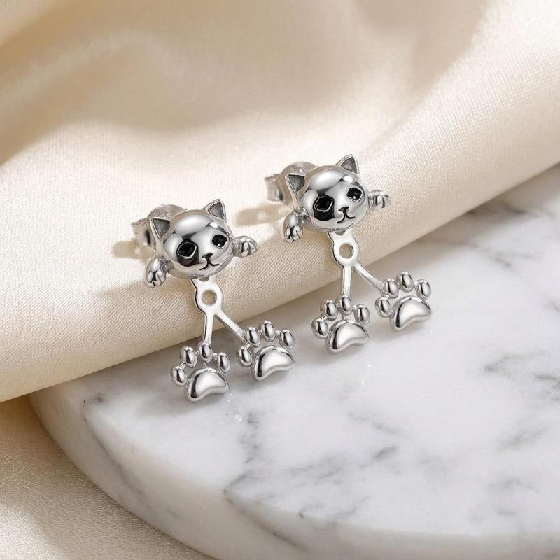 Cute Cat Paw Earrings