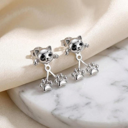 Cute Cat Paw Earrings
