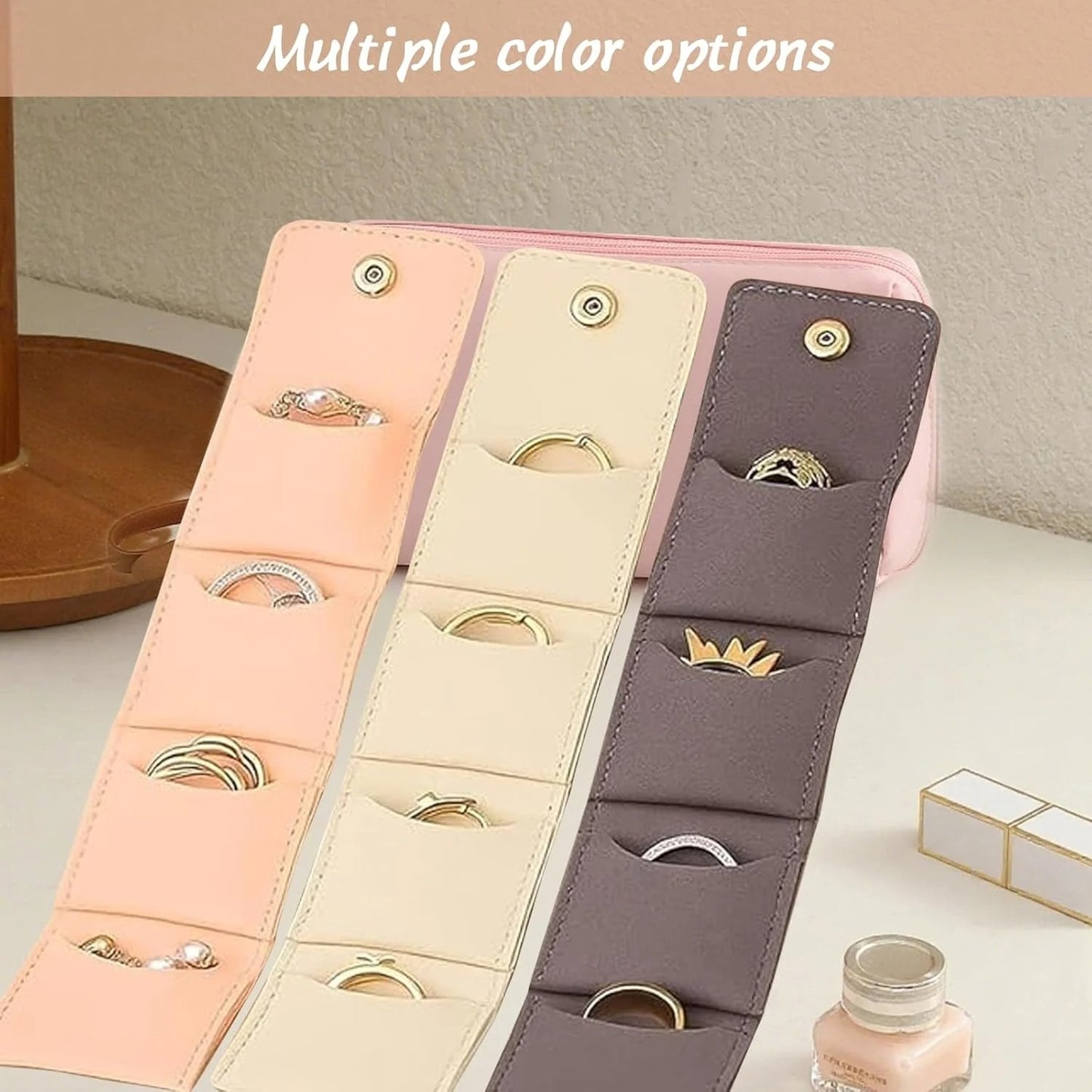 Foldable Portable Travel Jewelry Organizer