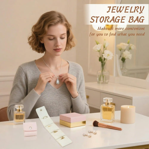 Foldable Portable Travel Jewelry Organizer