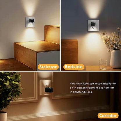 LED Wall Socket Night Light