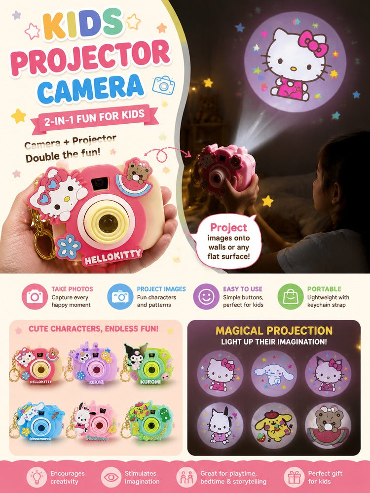 KIDS PROJECTOR CAMERA