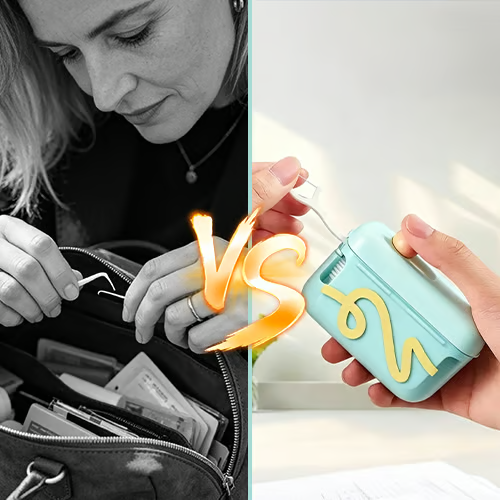 Automatic Pop-Up Dental Floss Box