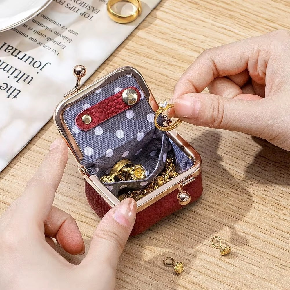 High Quality Kiss Lock Mini Jewelry Box