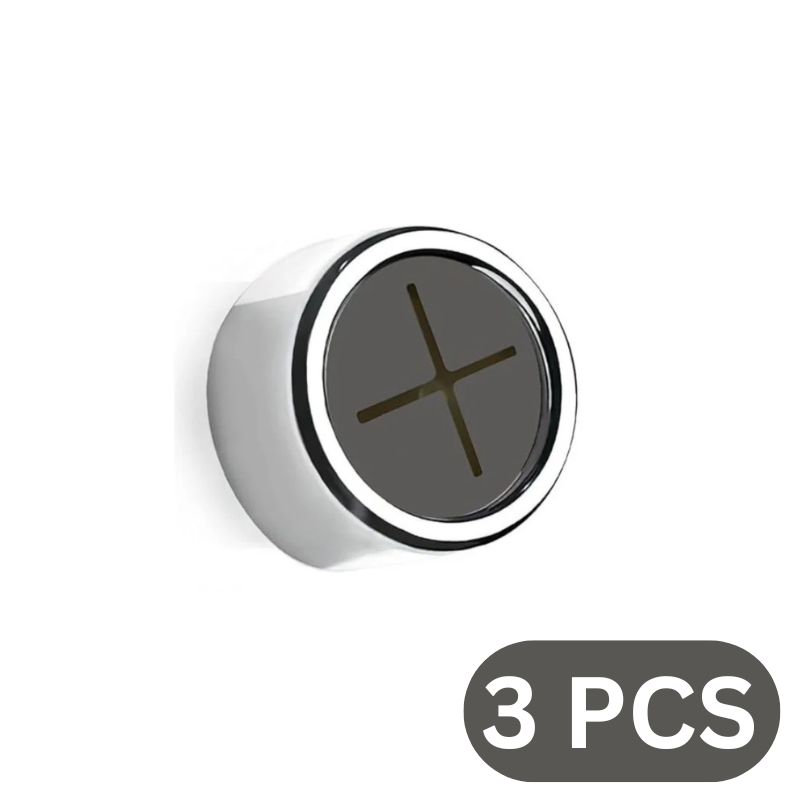 Round Adhesive Push Towel Hooks