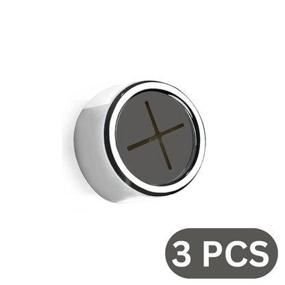 Round Adhesive Push Towel Hooks